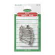 Assorted Nickel Safety Pins- 24pk
