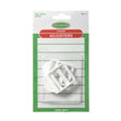 Strap Adjusters Size 25mm, White- 2pk
