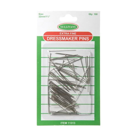 Extra Fine Dressmaker Pins- 25g – Lincraft New Zealand