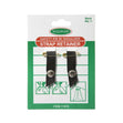 Sullivans Safety Pin w/ Shoulder Strap Retainer, Black- 2pk