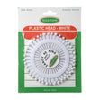 Sullivans Plastic Head Pin Wheel, White- 40pk