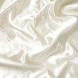 Party Satin Fabric, Cream- Width 150cm