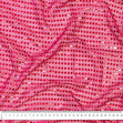 Party Sequins 6mm Fabric, Cerise- Width 112cm