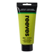 Reeves Acrylic Paint, Lime Yellow- 200ml