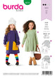 Burda Pattern 9310 Child Dress