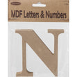 MDF Letter N- 10.5 x 1.5cm