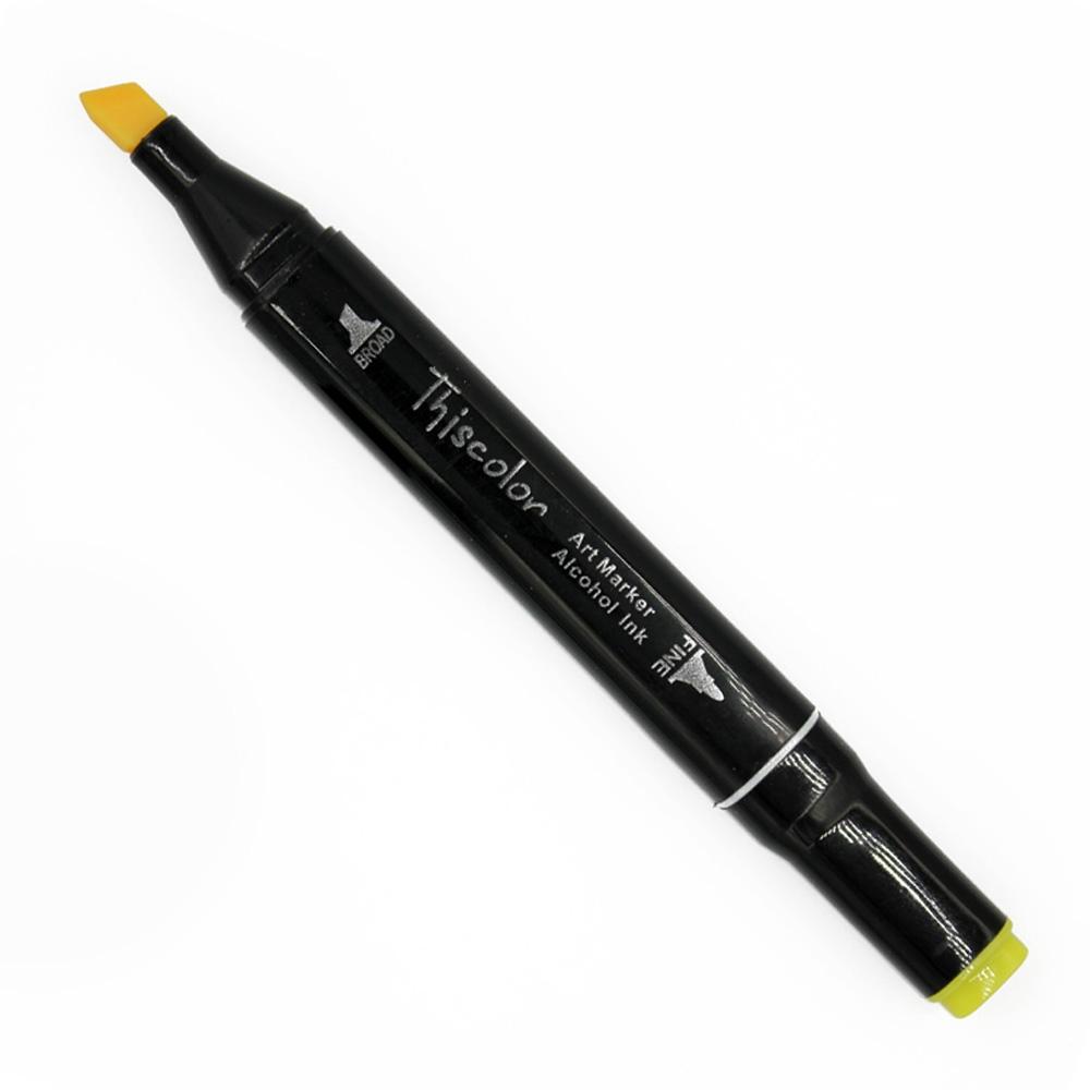 Thiscolor Double Tip Marker, 38 Pale Yellow