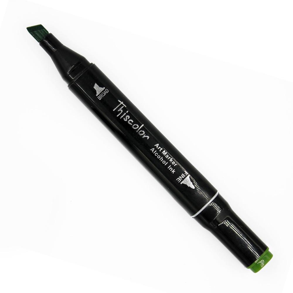 Thiscolor Double Tip Marker, 47 Grass Green