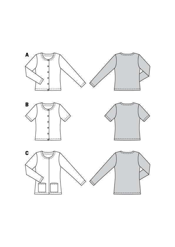 Burda X06053 Misses Jacket