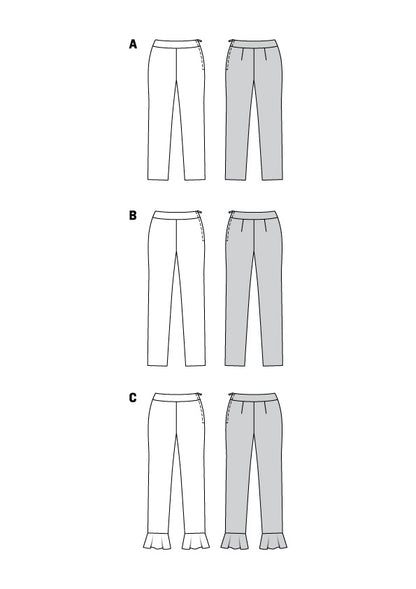 Burda X06072 Misses Skirt/Pants