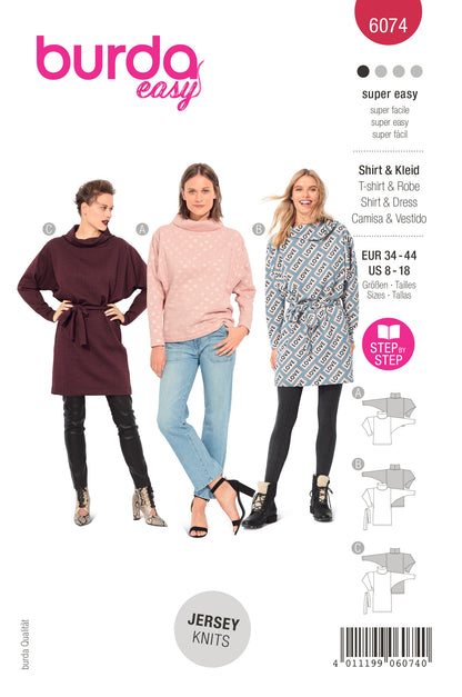 Burda X06074 Misses Dress