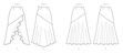 Butterick Pattern B6818 Misses' Skirt