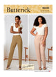 Butterick Pattern B6845 Misses' & Women's Tapered Pants