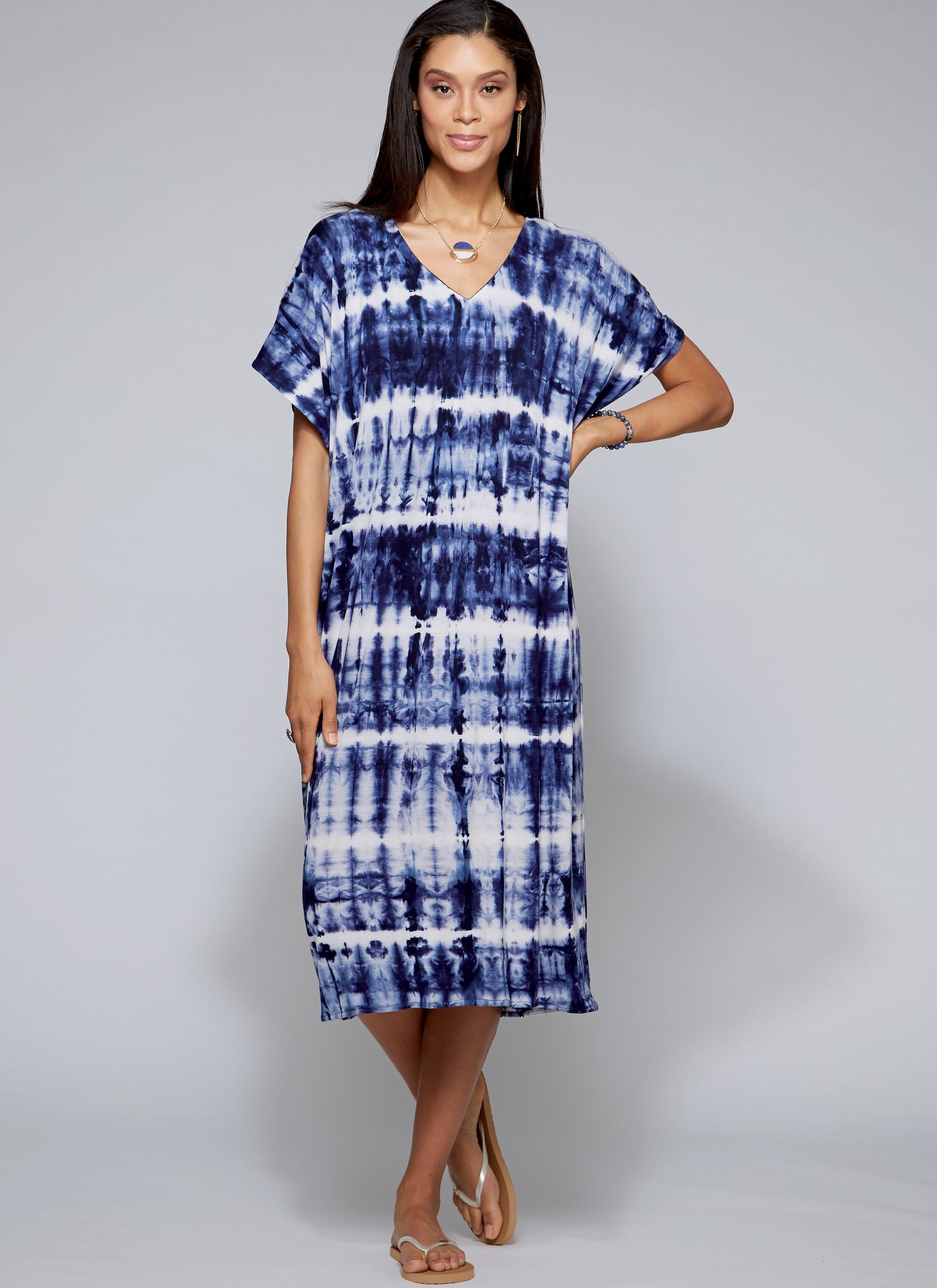 Butterick Pattern B6853 Misses' V-Neck Pullover Tunic & Dresses