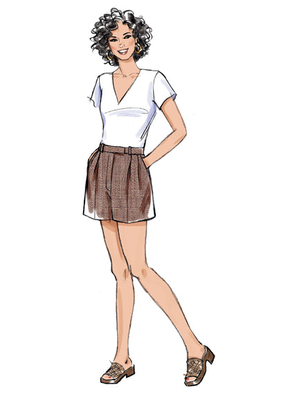 Butterick Pattern B6878 Misses' Pants and Shorts