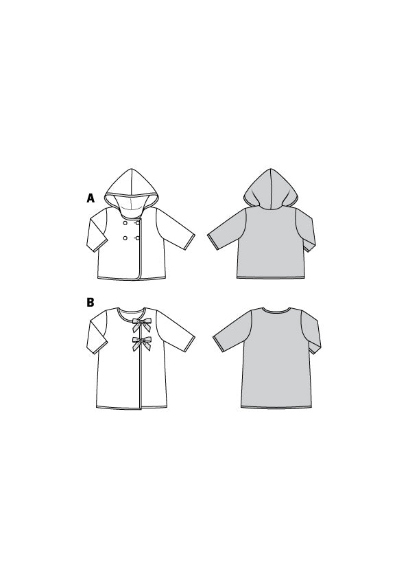 Burda X09270 Baby Jacket