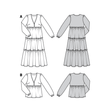Burda Pattern X06023 Misses' Dress