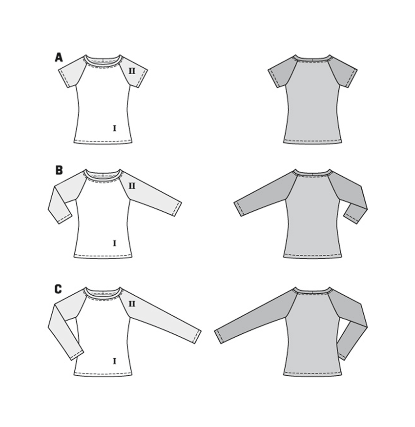 Burda Pattern X06028 Misses' Top/Vest