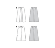 Burda Pattern X06032 Misses' Skirt/Pants