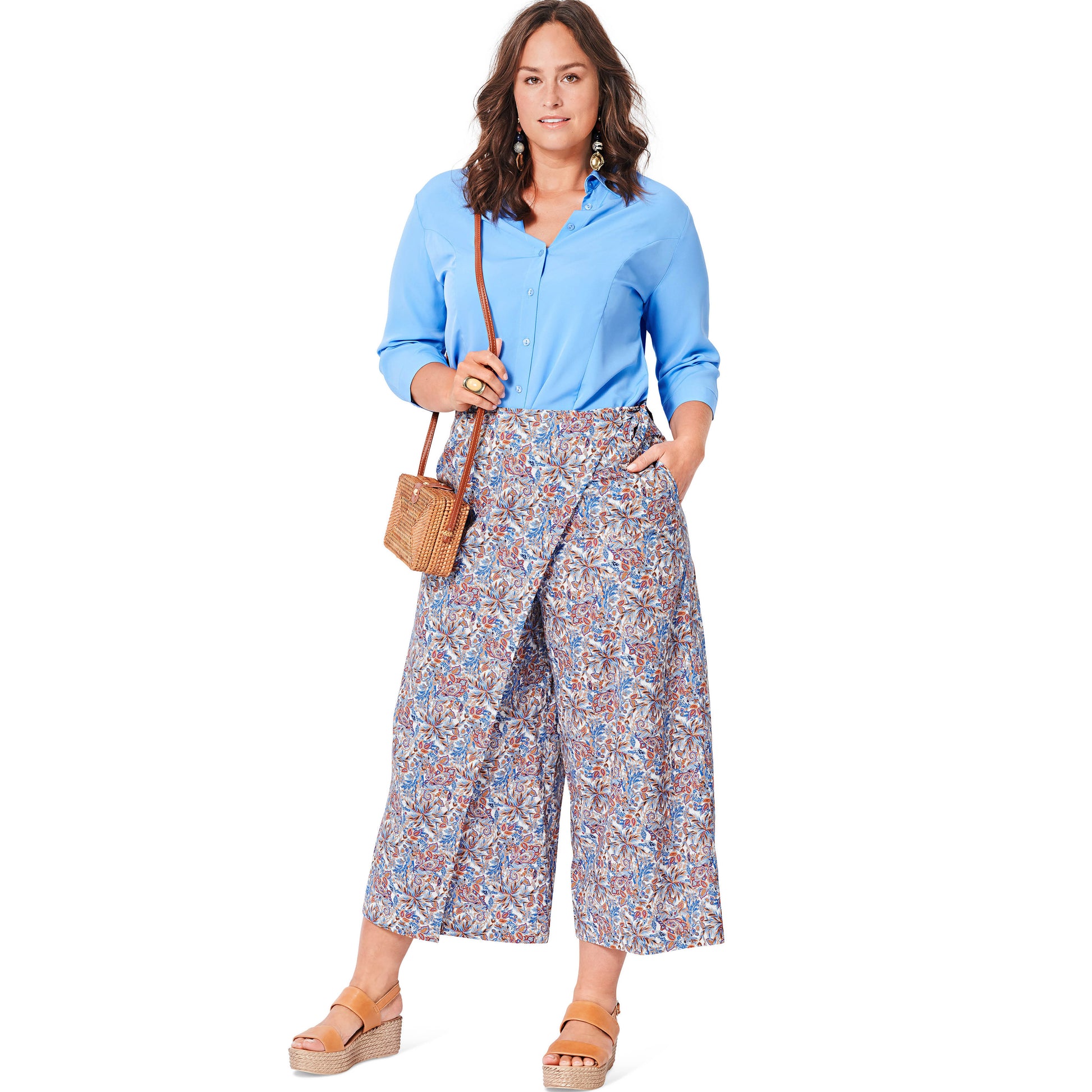 Burda Pattern X06035 Plus Size Skirt/Pants