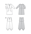 Burda Pattern X06036 Plus Size Dress