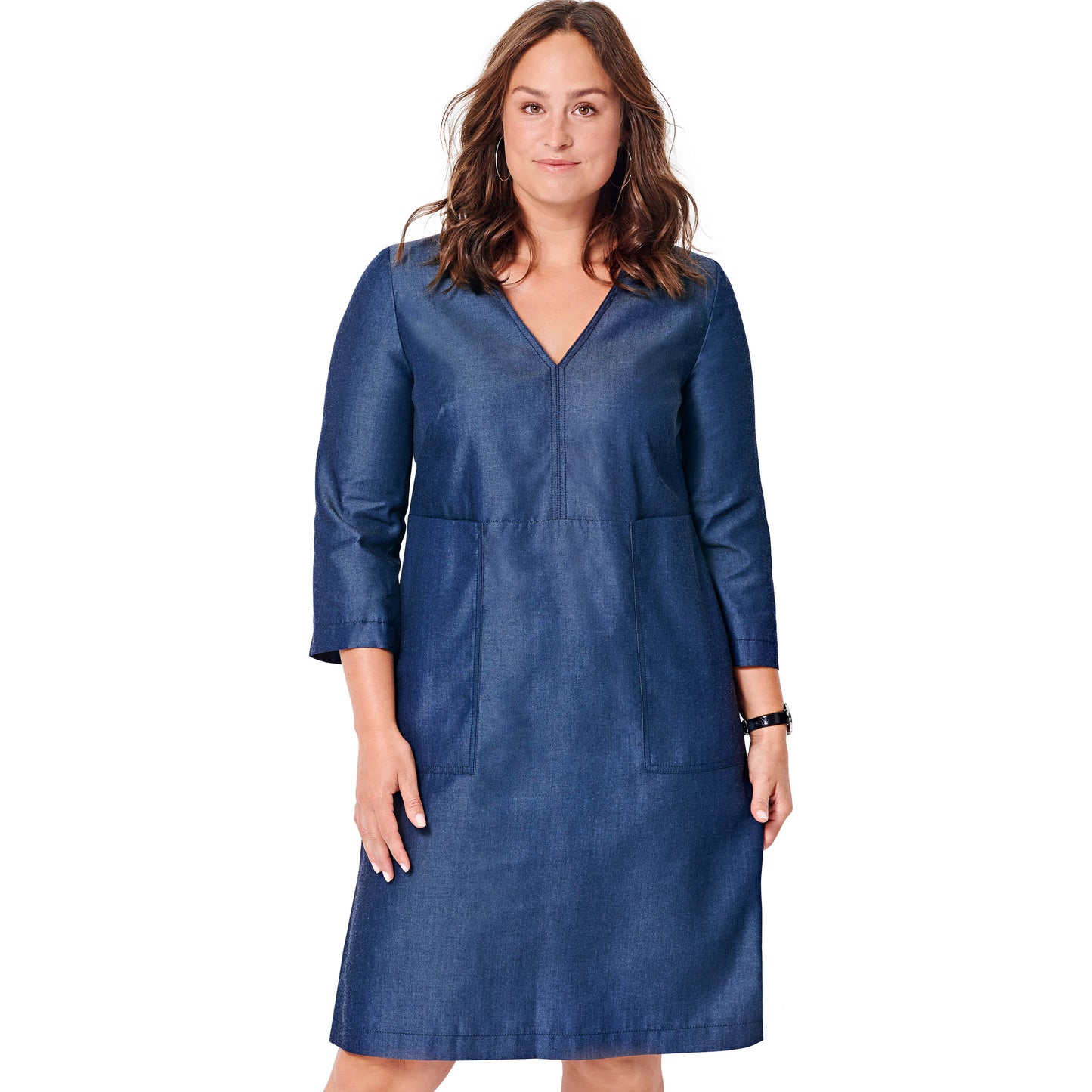 Burda Pattern X06036 Plus Size Dress