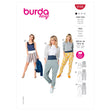 Burda Pattern 6124 Misses' Trousers and Pants