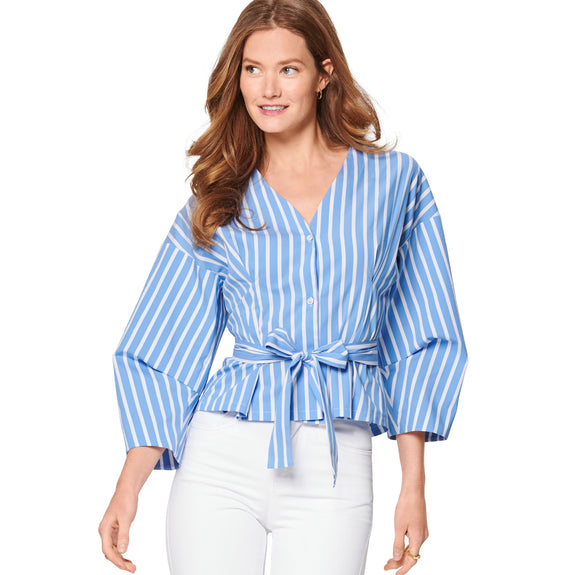 Burda Pattern 6135 Misses' Blouse – Lincraft New Zealand