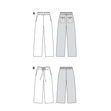 Burda Pattern 6148 Misses' Trousers and Pants