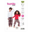 Burda Pattern 9250 Child Sportswear