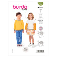 Burda Pattern 9254 Child Top/vest
