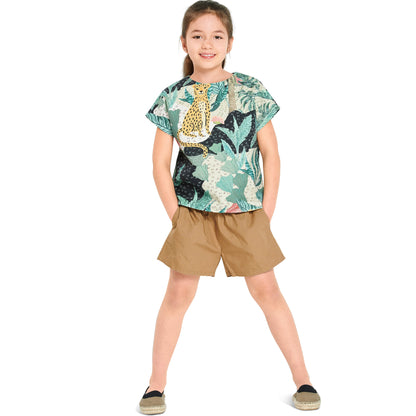 Burda Pattern 9282 Children's Top and Dress