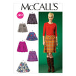 McCall's Pattern M7022 Misses' Skirts