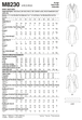 McCall's Pattern 8230 Misses' Jacket Dress