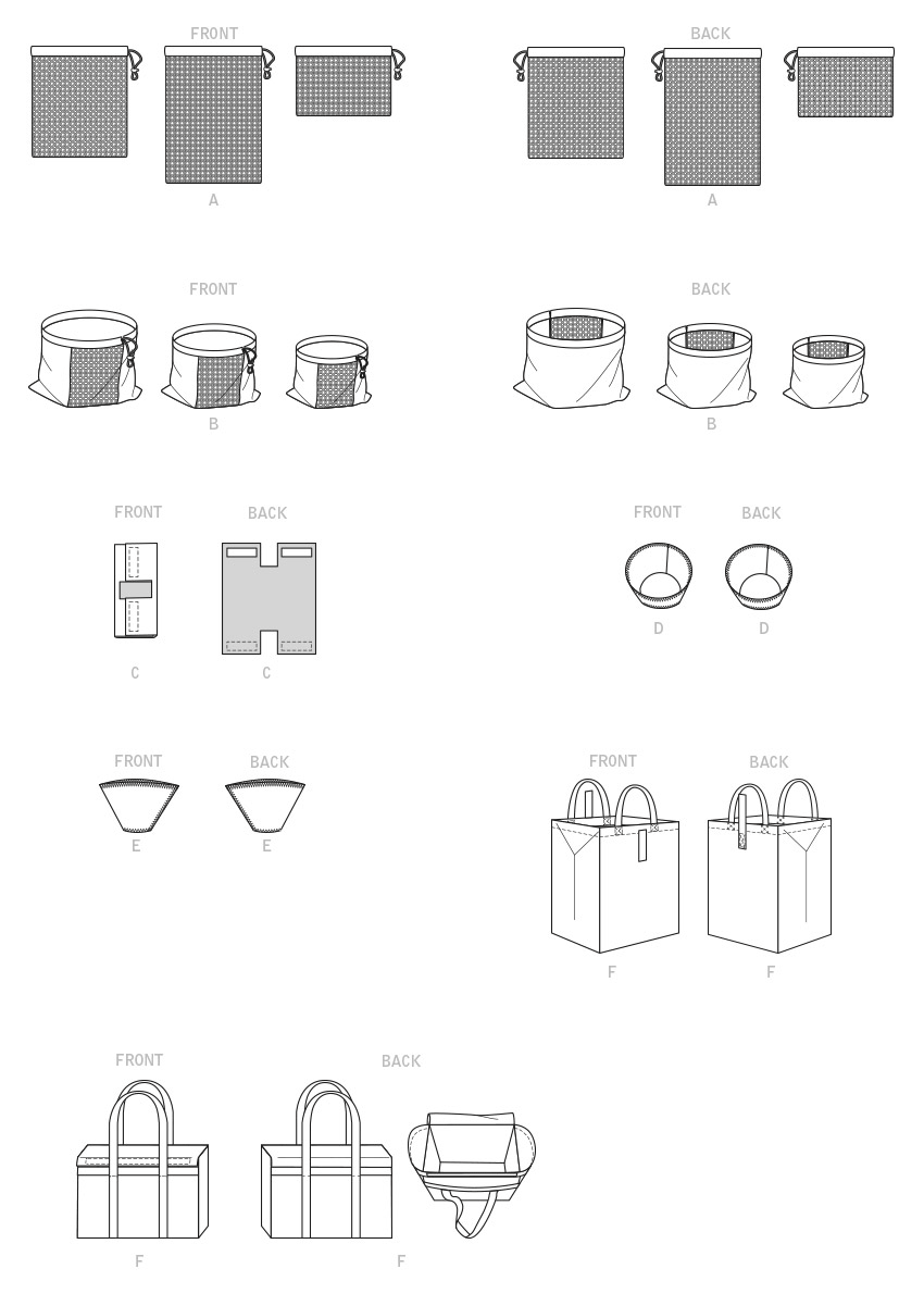 McCall's M8236 Eco Bag Mop Pad Filter