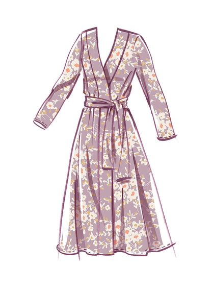 McCall's M8245 Miss Rmpr Jumpsuit Robe