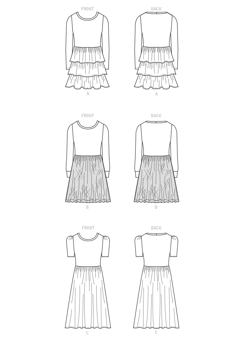 McCall's M8251 Children & Girl's Dresses