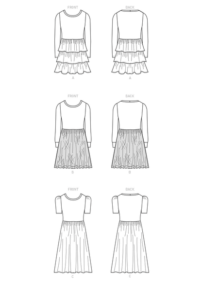 McCall's M8251 Children & Girl's Dresses