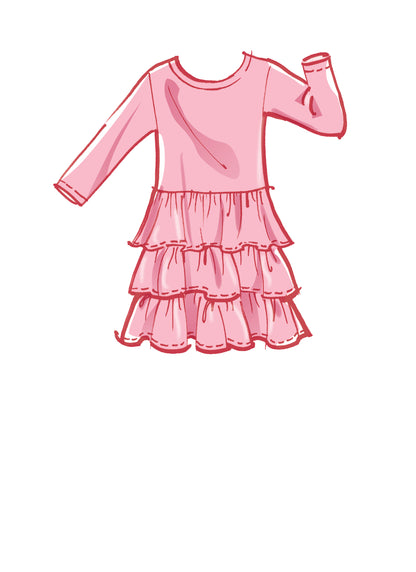 McCall's M8251 Children & Girl's Dresses