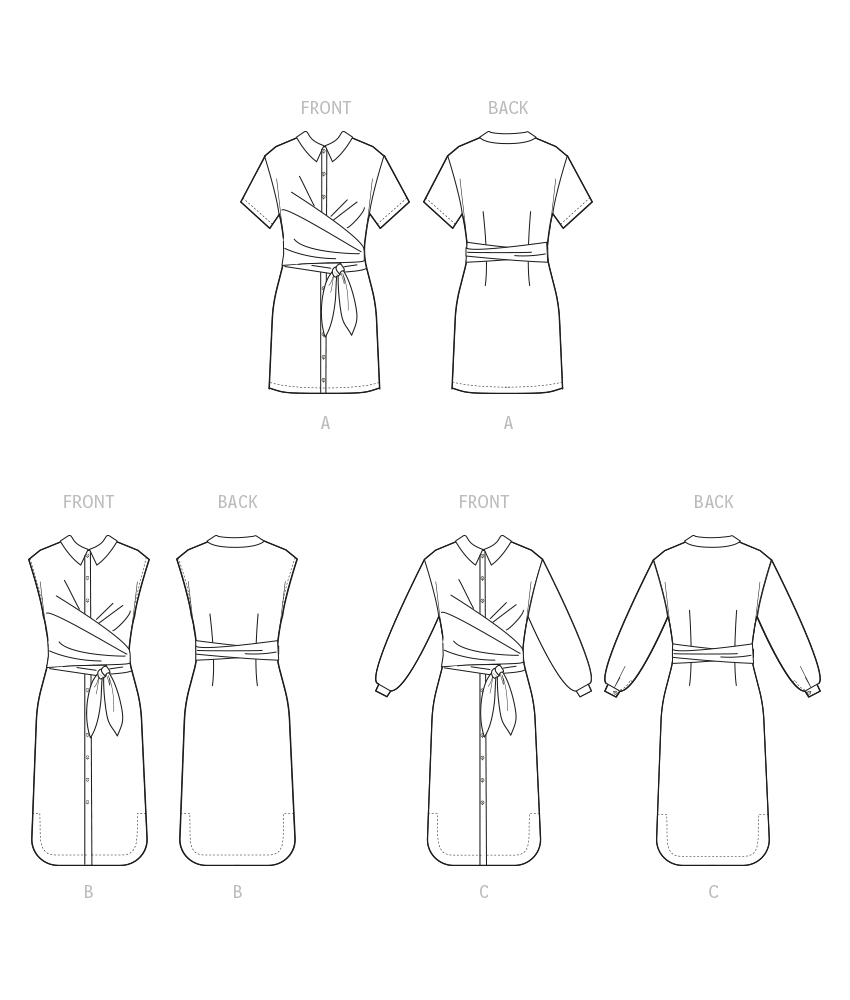 McCall's Pattern M8286 Misses & Women Dresses