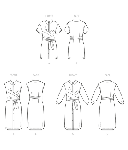 McCall's Pattern M8286 Misses & Women Dresses