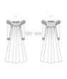 McCall's Pattern M8304 1890s Tea Dress & Belt