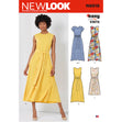 Newlook Pattern N6594 Misses' Dress In Three Lengths