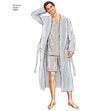 Simplicity Pattern 1021 Men's Classic Pajamas & Robe