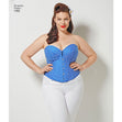 Simplicity Pattern 1183 Women's and Plus Size Corsets