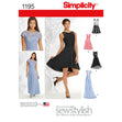 Simplicity Pattern 1195  Women's and Petite Special Occasion Dress
