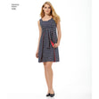 Simplicity Pattern 1356  Women's Jiffy® Reversible Wrap Dress
