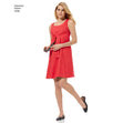 Simplicity Pattern 1356  Women's Jiffy® Reversible Wrap Dress