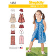 Simplicity Pattern 1453 Child's Dress, Top, Trousers or Shorts and Hat