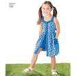 Simplicity Pattern 1453 Child's Dress, Top, Trousers or Shorts and Hat